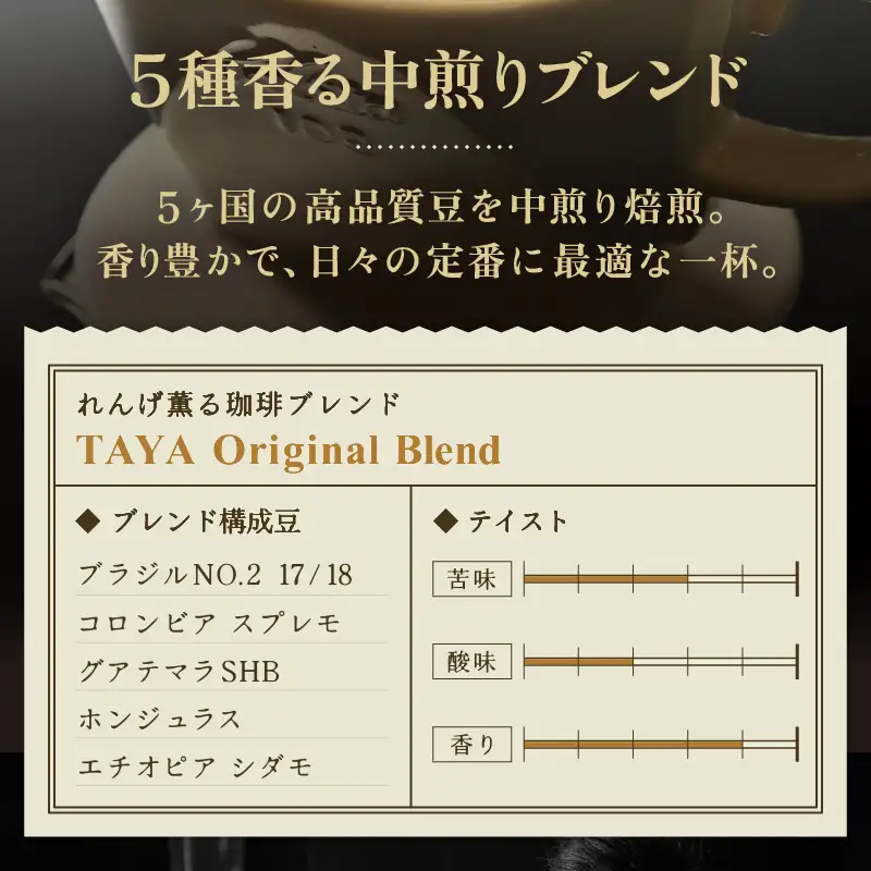 【粉タイプ】れんげ薫る珈琲ブレンド150g×3袋（計450g） ／ コーヒー 人気 専門店 本格的 スペシャリティー珈琲 有名店 美味しいコーヒー ミル おすすめ 香り アイスコーヒー 田谷珈琲 たやコーヒー [aw057-a004_01]
