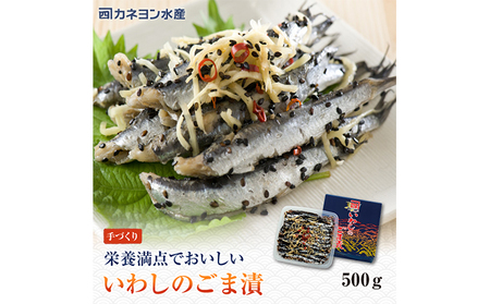 漬魚 いわし コハダ ごま漬 各500g セット 漬魚