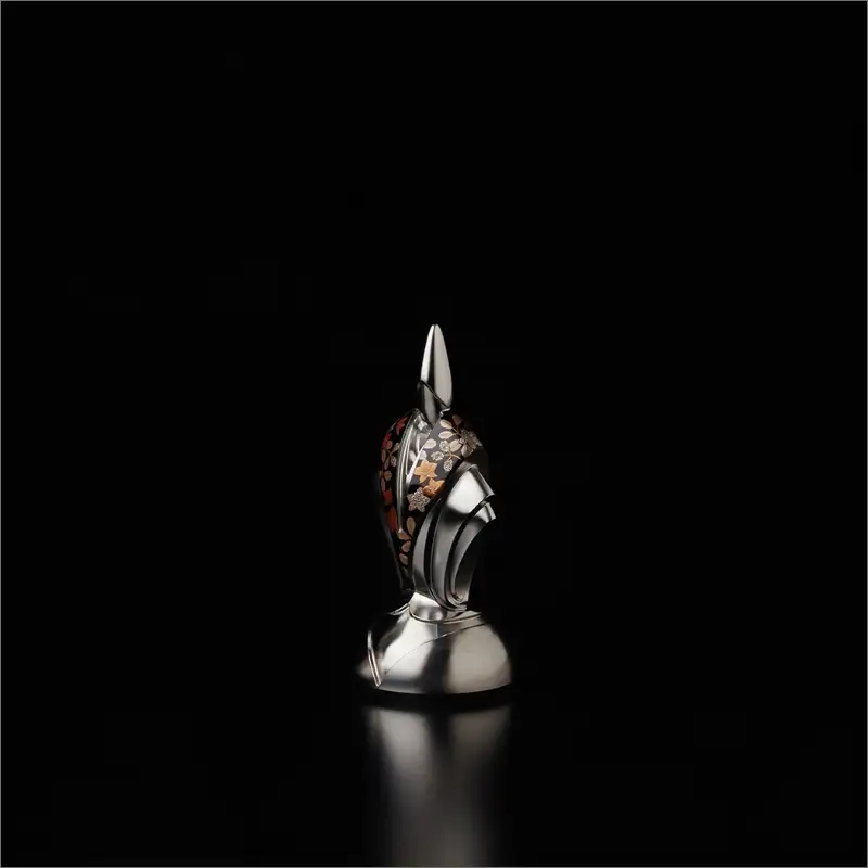 匠チェス（19-Pawn 黒1体）歩兵（Pawn 桔梗、萩）