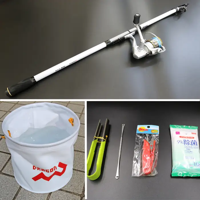 【手ぶらで海釣り！】釣具レンタル1名様分 [0010-0253]