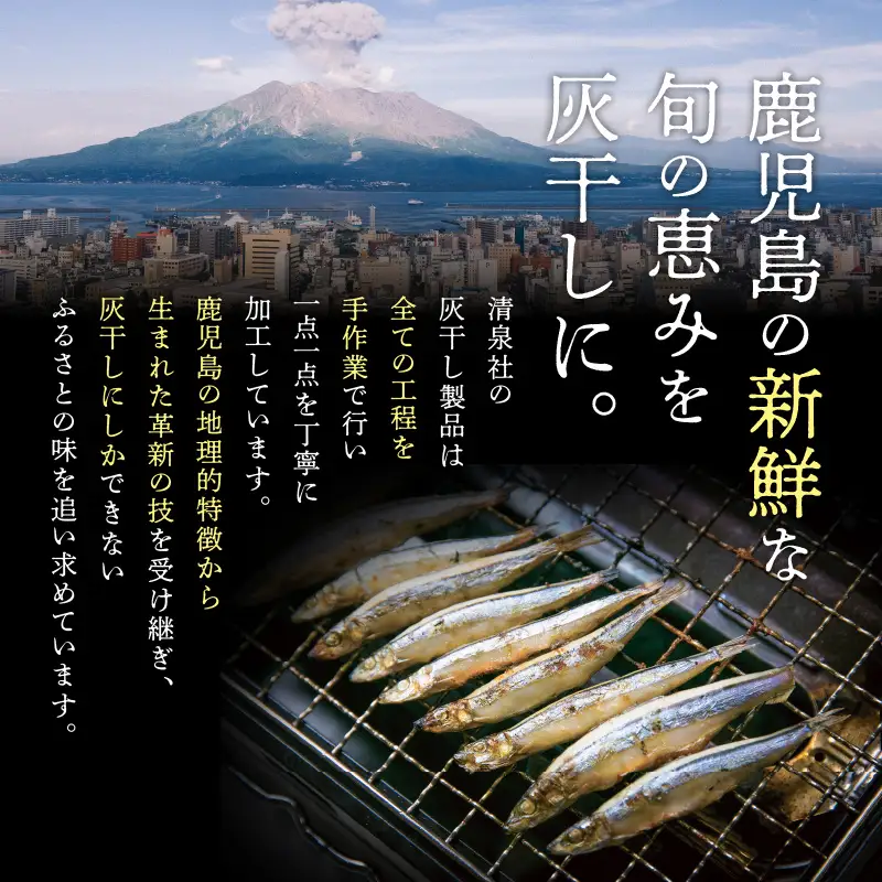 桜島灰干し 5種詰合せ【特選】 K178-002 魚 冷凍