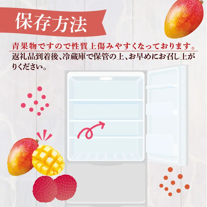 《2026年発送先行予約》【数量・期間限定】宮崎マンゴー4L×1・宮崎ライチ12玉 果実 フルーツ ギフト