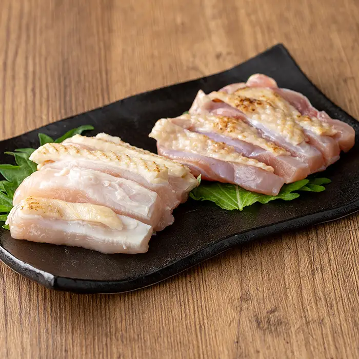 鹿児島県産 地鶏 鳥刺し プレーン 500g（100g×5）さしみ 醤油 1本(110ml) 付 鳥刺し【00-115-03】