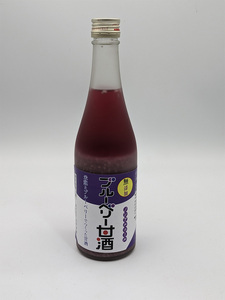 ブルーベリー甘酒 500mlx3 | 山本本家 米麹 甘酒 ブルーベリー 米麹甘酒 飲む点滴 栄養価 ビタミン ノンアルコール 500ML 引越し ギフト プレゼント 還暦祝い 退職祝い 結婚祝い 新築祝い 内祝い 誕生日  お礼 出産祝い お返し 誕生祝い 記念日 帰省 手土産 奈良県 五條市
