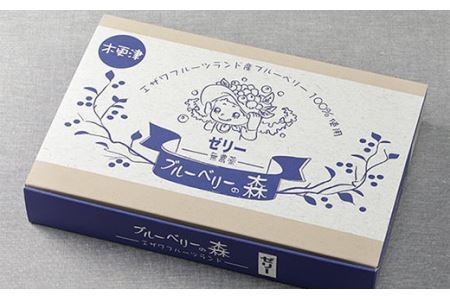 ＜甘みの強いブルーベリーゼリー誕生！＞ブルーベリーの森ゼリー12個