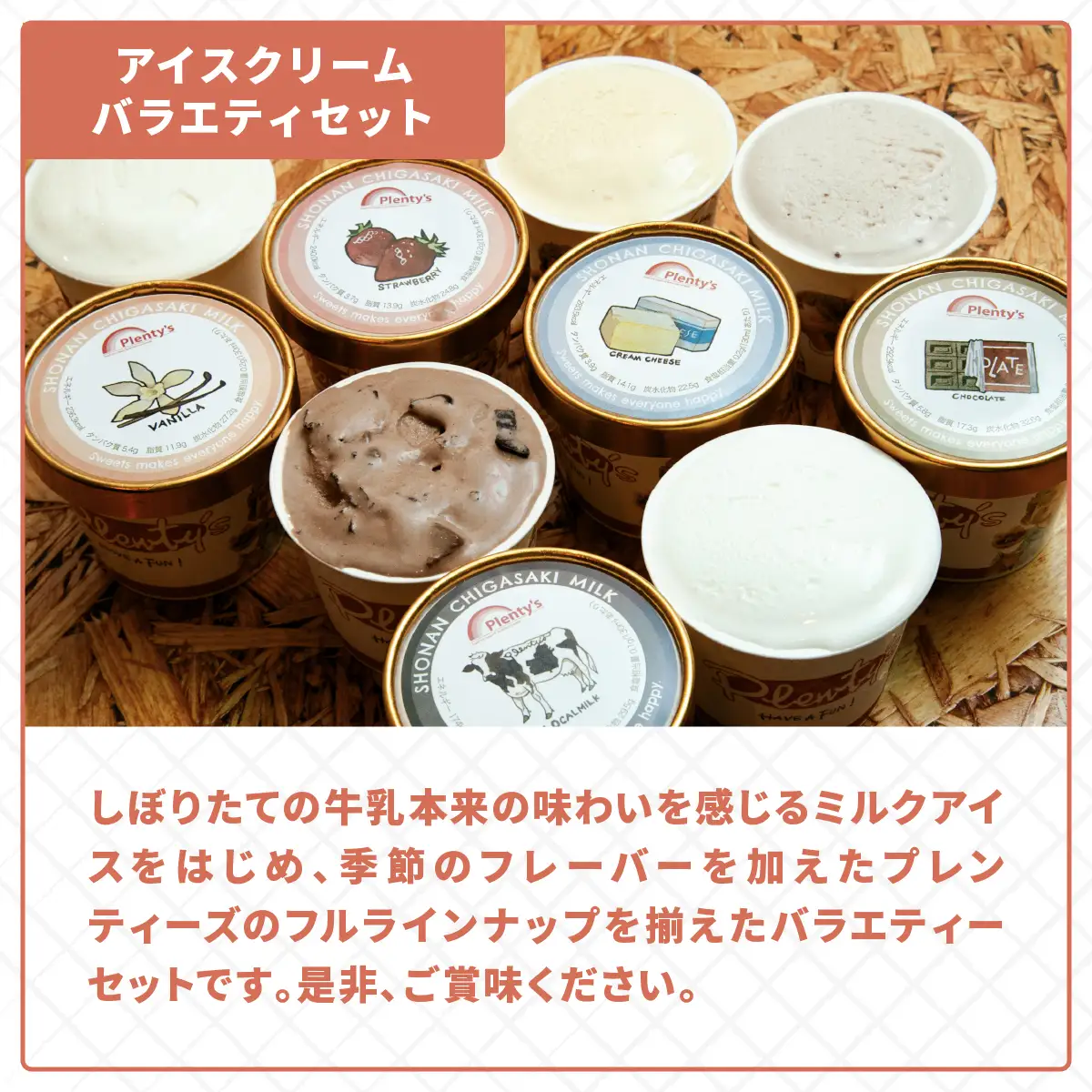 【ふるなびWEEK対象】プレンティーズ バラエティアイスセット 5種10個 のし無