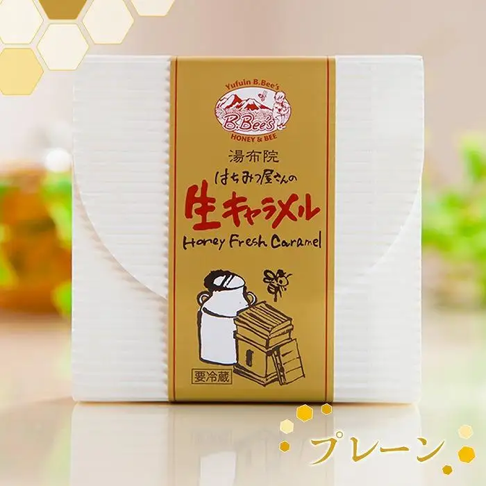 【湯布院のはちみつ屋さん】国産蜂蜜を使用した2種の生キャラメル（プレーン×2・カフェオレ）各12粒入り 計3箱