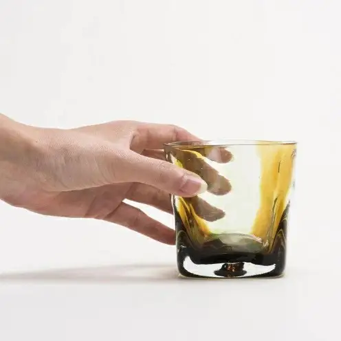 【RYUKYU GLASS WORKS 海風】ロックグラス（ガジュマル）