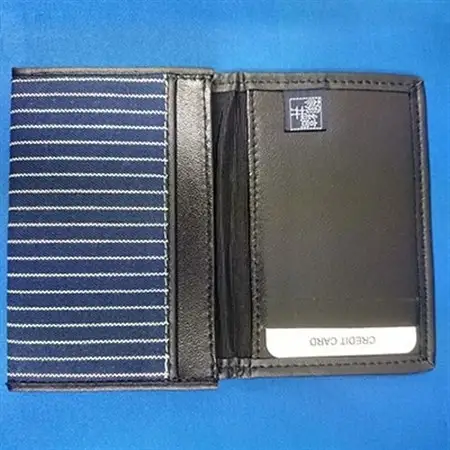 柳井縞名刺入れ 金魚ちょうちんデザイン版(五月雨)_雑貨・日用品  文房具・印鑑 _【1098745】