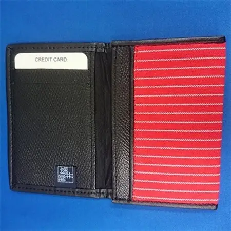 柳井縞名刺入れ 金魚ちょうちん レッド_雑貨・日用品  文房具・印鑑 _【1098746】