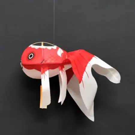 金魚ちょうちん　(中サイズ)_雑貨・日用品  家具・インテリア _【1217693】