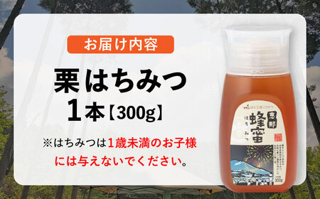 恵那 栗蜂蜜 1本セット (栗蜂蜜300g×1本) / 恵那市 / はち工房こうけつ [AUDF006]