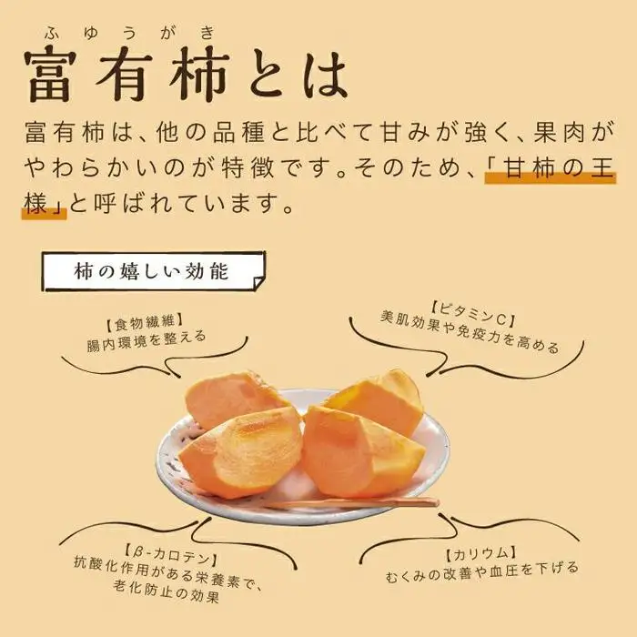 富有柿 5kg箱 (L～2Lサイズ)