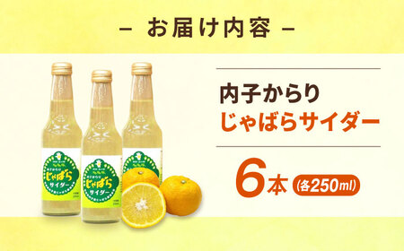 じゃばらサイダー 250ml×6本 BKAD019 サイダー