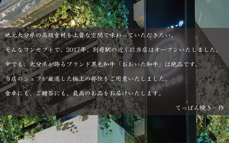 シェフ厳選！ おおいた和牛プレミアムステーキセット（シャトーブリアン＆サーロイン）_2207R