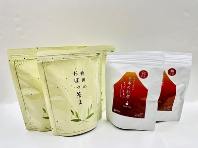 FORIVORA 和紅茶＆緑茶ティーバッグ 5袋セット (a18-050)