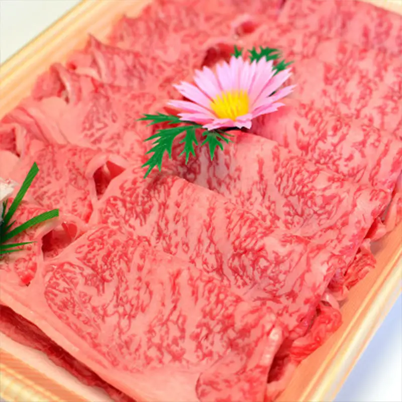 博多和牛 A5～A4 すき焼き用 肩ローススライス 400g たれ付＜化粧箱入＞【博多和牛 和牛 牛 肉 お肉 すき焼き 肩ロース スライス 贅沢 人気 食品 オススメ 送料無料 福岡県 筑前町 CA003】