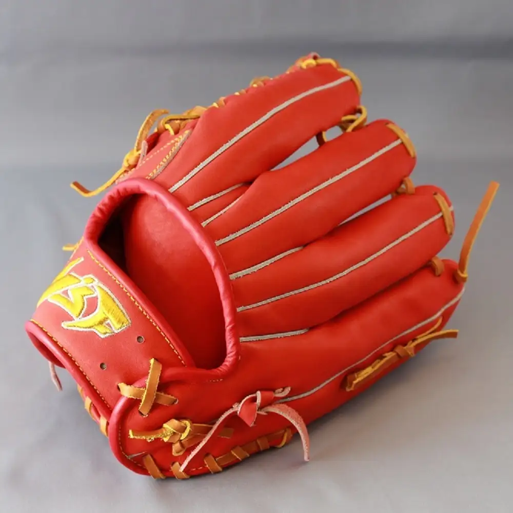 硬式セミオーダーグローブ(グラブ)(外野手用大きめ)【野球工房iプラス】:標準仕様　左投げ