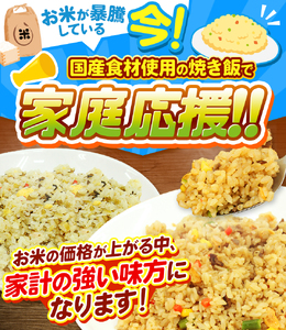 【ふるなびWEEK対象】国産の牛肉と国産バターの旨味たっぷり ガーリックピラフ 230g×8パック
