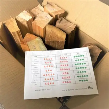 樹種別薪 7種お試しセット 2kg 北海道道東産 広葉樹  キャンプ_北海道産 道東産 広葉樹 木の皮 焚き付け 用 薪 焚き火 初心者 ソロキャンプ キャンプ 北海道 釧路町 釧路超 特産品 _【1410205】
