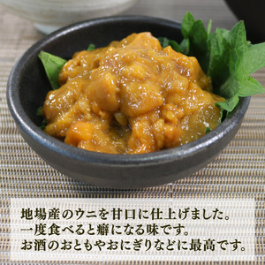 塩うに100g 冷凍 雲丹 寿司 汐うに 潮うに 海鮮 魚貝類 魚介類 キタムラサキウニ ウニ丼 ご飯 白米 おつまみ 三陸産 岩手県 大船渡市
