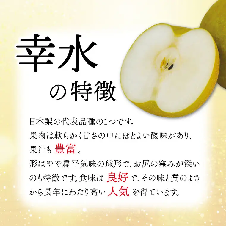 梨  幸水 5kg 先行予約 2026年発送 仁平果樹園 益子町産 DB001