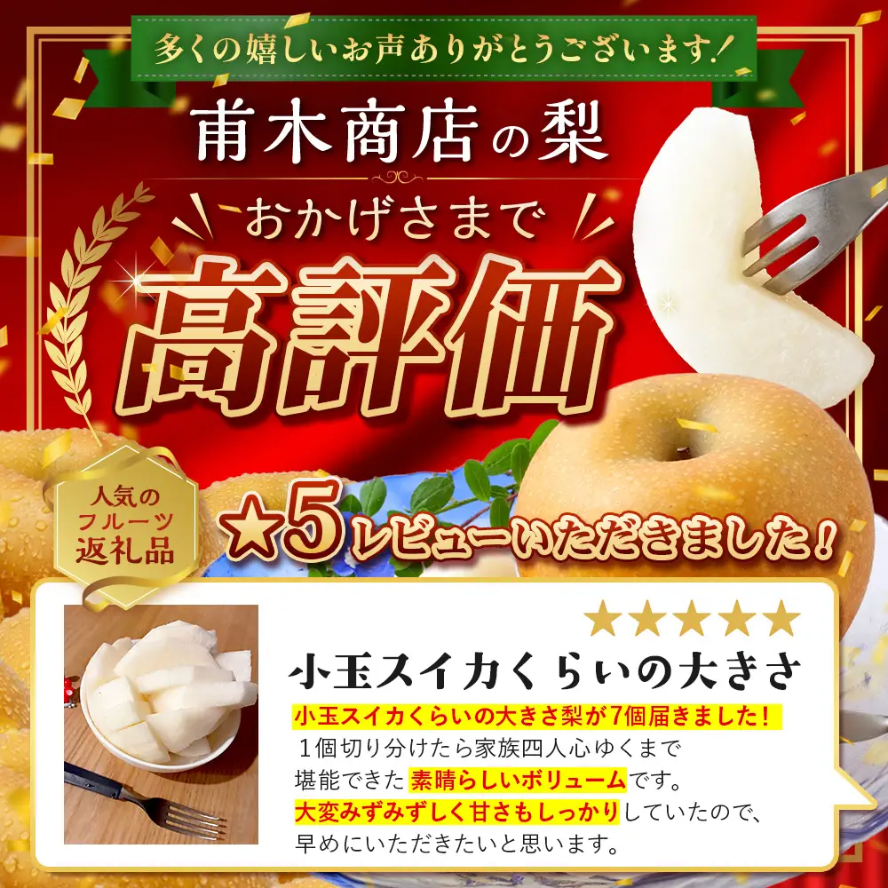 佐賀県産 梨 約5kg 旬の梨