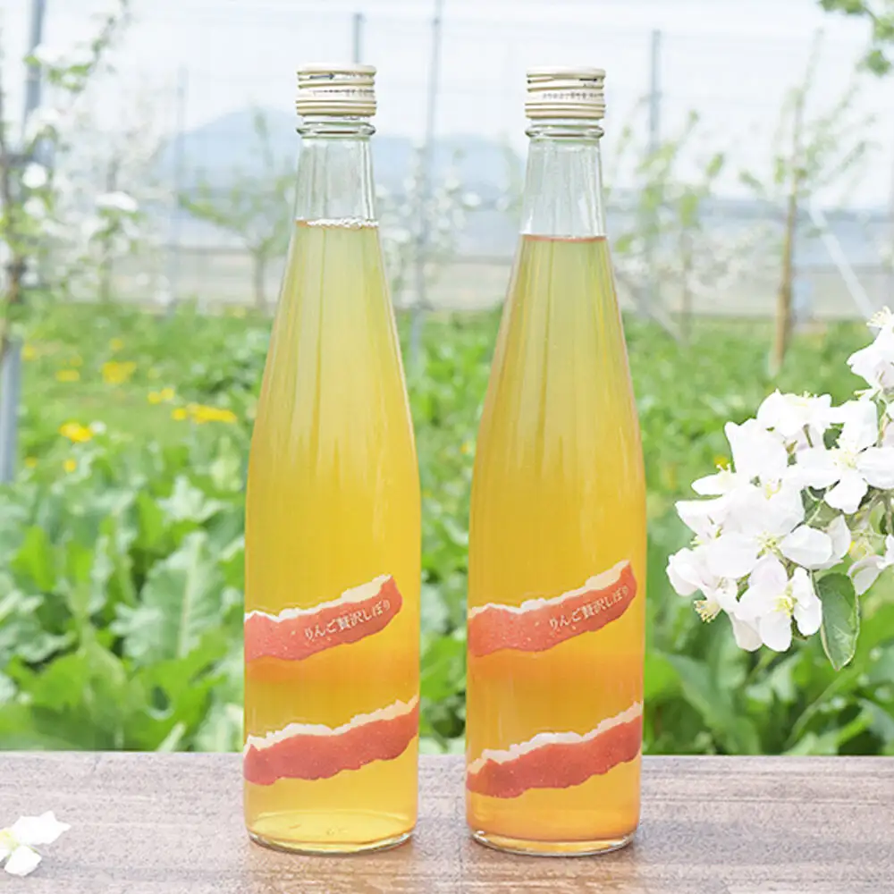 りんごジュース 500ml×2本 ＆りんごジャム 150g×2個のギフトセット