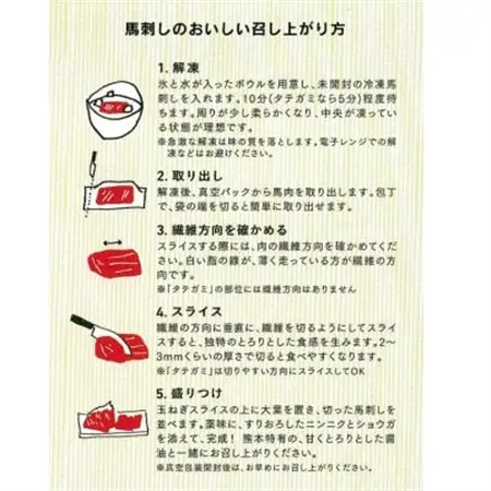 【熊本直送】馬刺しブロック肉　霜降り(中トロ)1kg(美里町)_肉 馬肉  うま 桜肉_【配送不可地域：離島】【1378012】