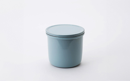 TOKONAME CROCK・3.8L・BLUE 甕 陶器 保存容器 蓋付き かめ 調味料 味噌 漬物 梅干し 発酵 匂い移りしにくい 色移りしにくい 仕込み容器 漬物容器 味噌作り 梅漬け 常滑焼 キッチン用品  青 料理 おしゃれ 日本六古窯 愛知県 常滑市