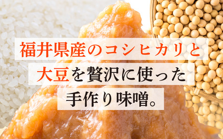 手づくり おばちゃん味噌（米みそ）計1.8kg [A-006023] 手作り 天然熟成