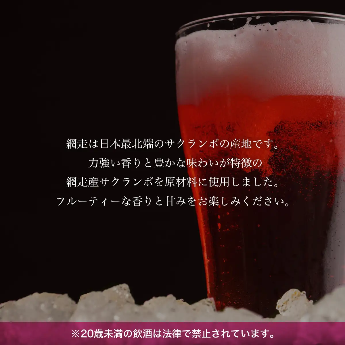 クラフトビール 地ビール 桜桃の雫24本セット(発泡酒)  ABH067