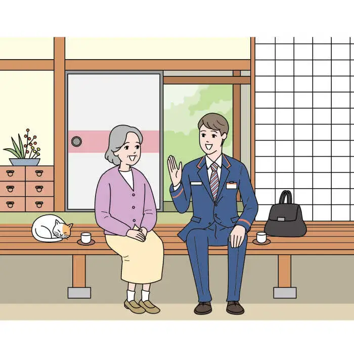 郵便局のみまもりサービス「みまもり訪問サービス」（3か月）《喜茂別町》【日本郵便】 北海道 [AJAN001] 25000 25000円