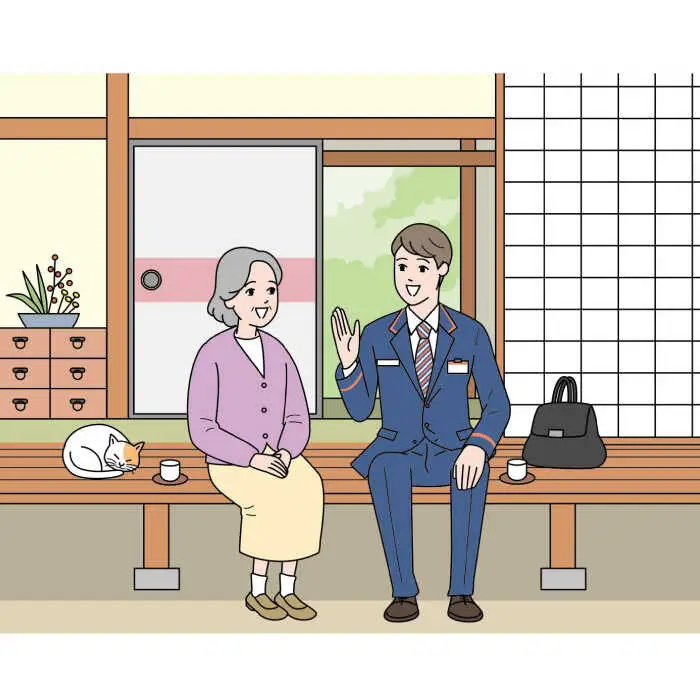 郵便局のみまもりサービス「みまもり訪問サービス」（12か月）《喜茂別町》【日本郵便】 北海道 [AJAN003] 100000 100000円 10万円