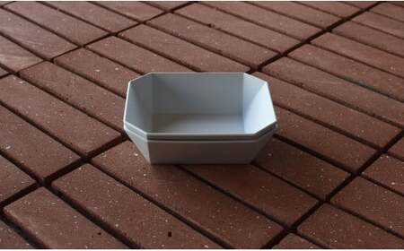 1616/ TY Square Bowl 150 Grey 2個セット【1616/arita japan】有田焼 器 食器 鉢 小鉢 スクエア ボウル グレー シンプル eb019