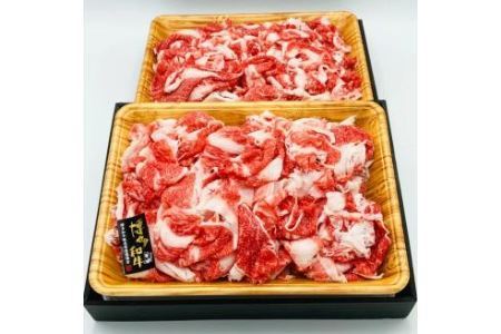 博多和牛 切り落とし 合計1,000g (500g×2パック) 1kg 黒毛和牛 牛肉 和牛 切落し