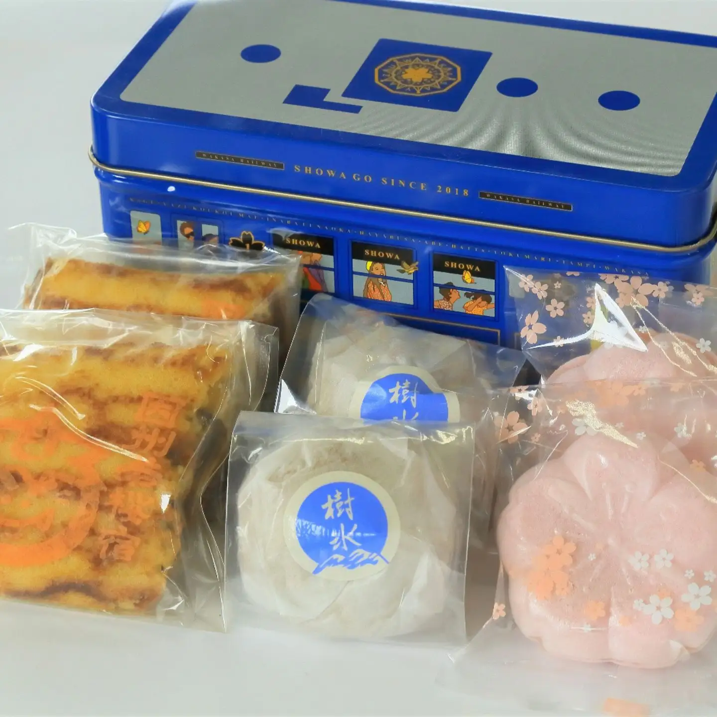 和菓子詰め合わせ（若桜鉄道　列車缶セット） [260]