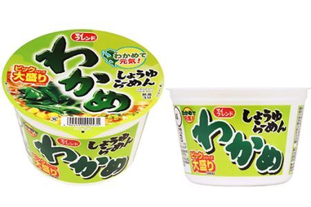 ビックわかめしょうゆらーめん、AKAGI中華そば【各１箱（計２４食）】