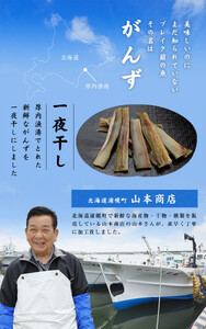 浦幌町産がんず一夜干し250g×4パック  がんず 一夜干し がんじ《60日以内に出荷予定(土日祝除く)》北海道 浦幌町 山本商店 海鮮