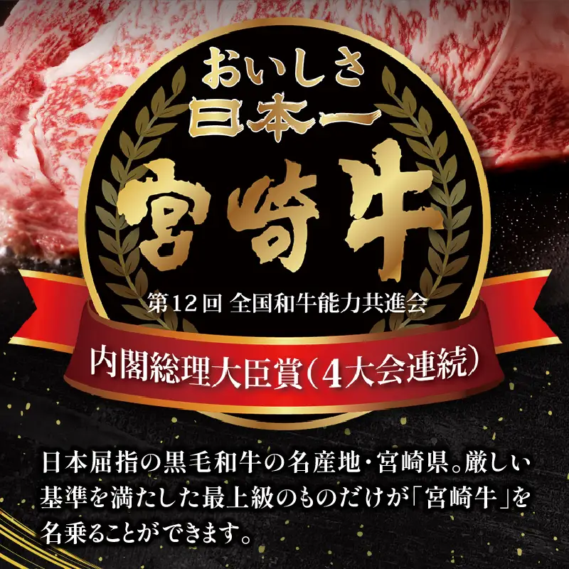 牛肉 ステーキ 牛肉[宮崎牛 ミスジ 300g]