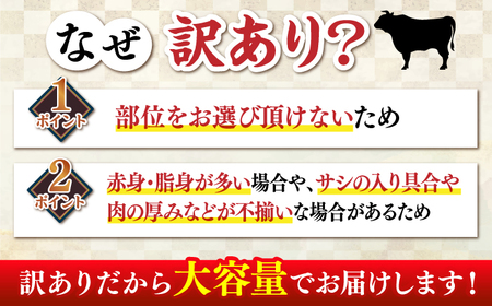 ロースステーキ 【全6回定期便】 博多和牛A4以上しゃぶしゃぶすき焼き用(ロース肉・モモ肉・ウデ肉)1kg(500g×2ｐ) [ABBP055] ロースステーキ