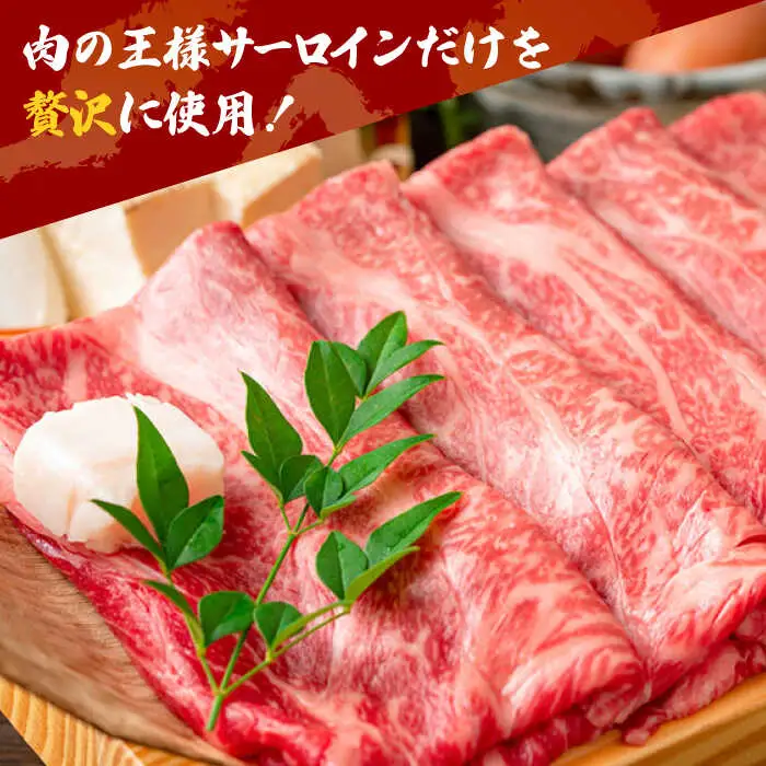 【全3回定期便】 サーロイン しゃぶしゃぶ すき焼き用 300g 牛肉 肉 [ABBP082] シャブシャブ
