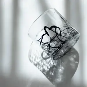 【RYUKYU GLASS WORKS 海風】ポロロカロック（ブラック）