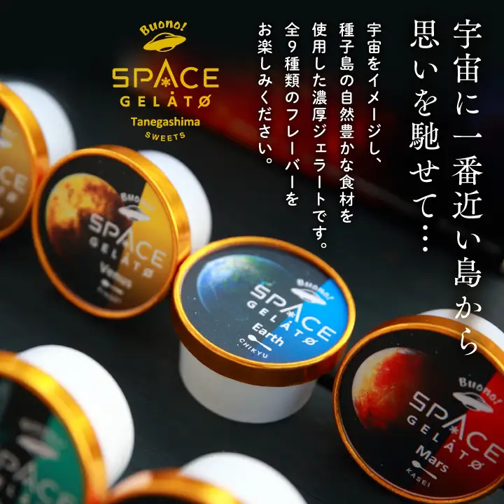 スペースジェラート 9個セット【種子島ジェラートＨＯＰＥ】