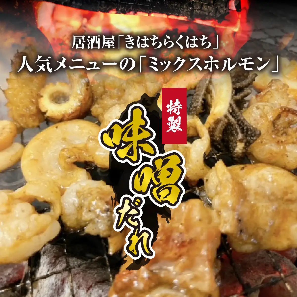きはちのミックスホルモン 800g [A-122001]