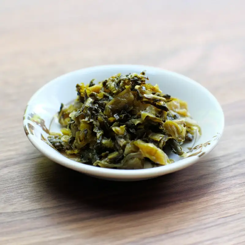 熊野の高菜刻み ゆず山椒味 600g（120g×5袋セット） / 高菜漬け 田辺市 ウコン不使用 漬物 つけもの 健康 和歌山 ユズ 柚子 山椒 ピリ辛 野菜 おつまみ【kms006】