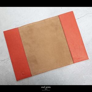 maf pinto (マフ ピント) ノートカバー B5サイズ レッドシュリンク レザー 本革 日本製
