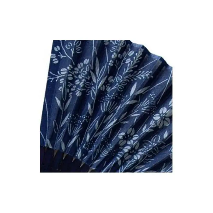 扇子 阿波藍染 徳島伝統工芸 【七草】 | 扇子