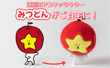 飯綱町PRキャラクター みつどん オリジナル グッズ キーホルダー 沖縄県への配送不可 信州 果物 フルーツ りんご 林檎 長野 飯綱 いいづな 10000円 PR キャラクター 妖精 ゆるキャラ ご当地キャラ お土産 かわいい 雑貨 お楽しみ 長野県 飯綱町 [1705]