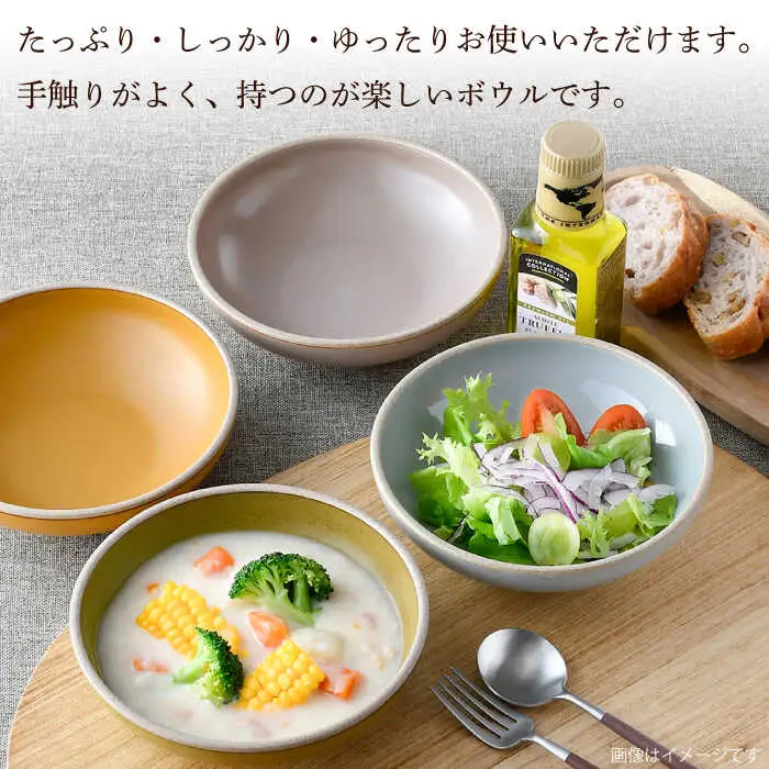 【波佐見焼】CoCon（ここん）ボウルM  4カラーセット 食器 皿【福田陶器店】[PA297] 波佐見焼